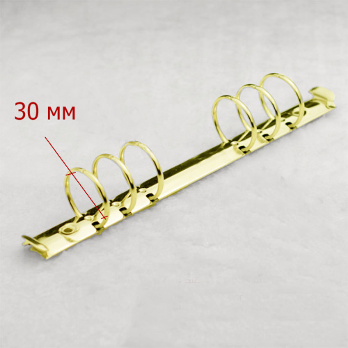 Кольцевой механизм А5 для папок, блокнотов Разные цвета фото 4