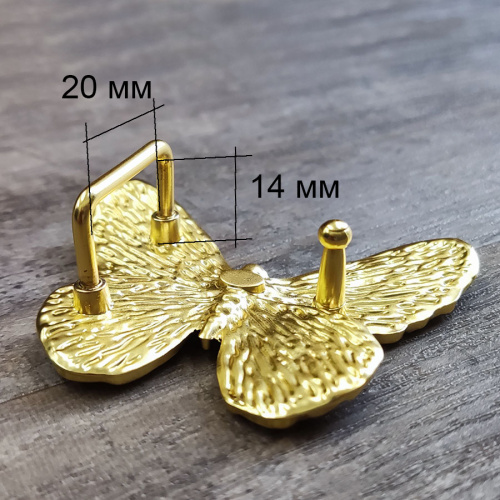 Пряжка 20 мм с шипом Бабочка фото 9