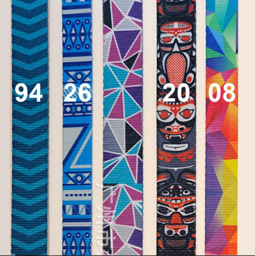 Лента ременная стропа 20-25 мм толщ. 2 мм Летние мотивы фото 2