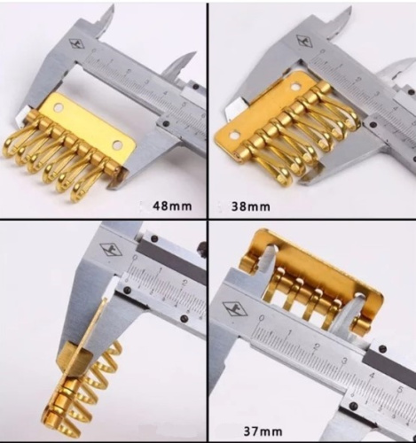 Уценка! Заготовка для ключницы Латунь 4-6 карабинов фото 3