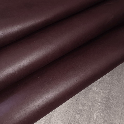 Кожа КРС 1,6-1,8 мм Фьюжен Винный фото 9