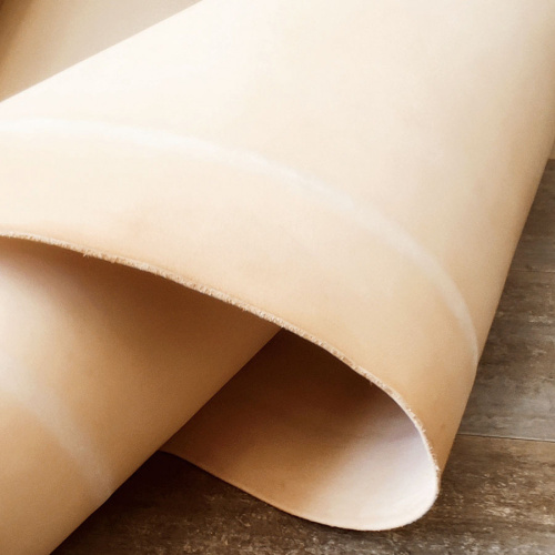 Кожа КРС 2,2-2,5 мм раст. дубл. Натуральный Италия фото 2