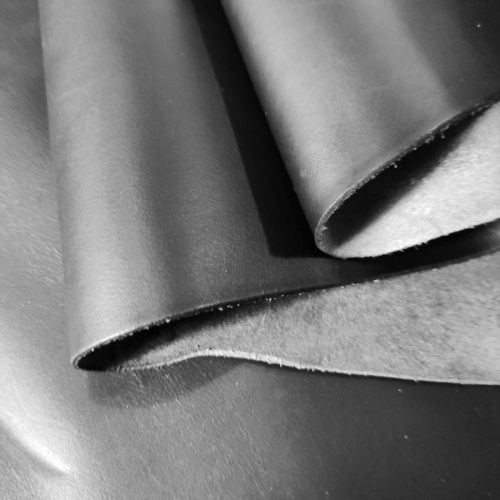 Кожа КРС 1,2 мм раст. дубл. Tempesti Черный фото 2