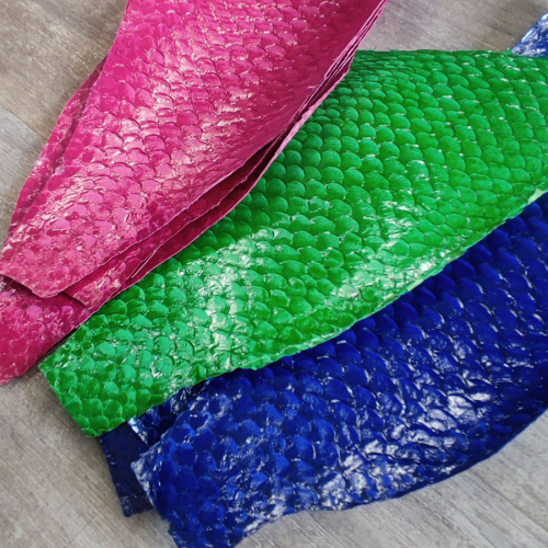 Кожа рыбы 0,7 мм Карп глянец фото 8