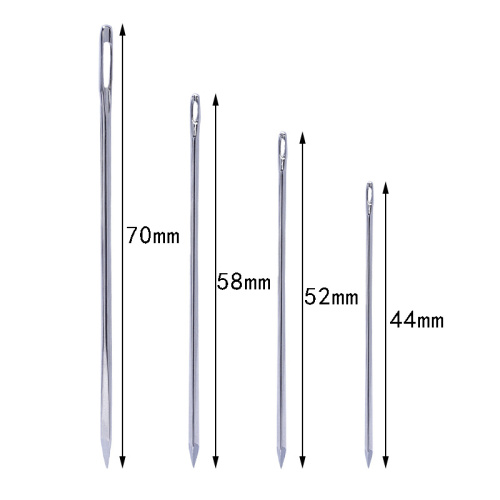 Иглы трёхгранные для кожи 4-7 мм