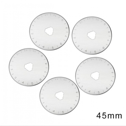 Сменное лезвие 45 мм для раскройного дискового ножа для ткани   фото 2