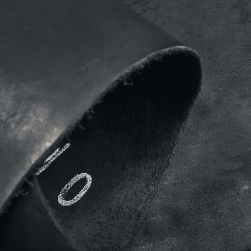 Кожа Вороток краст 2,1-2,5 мм Черный фото 10