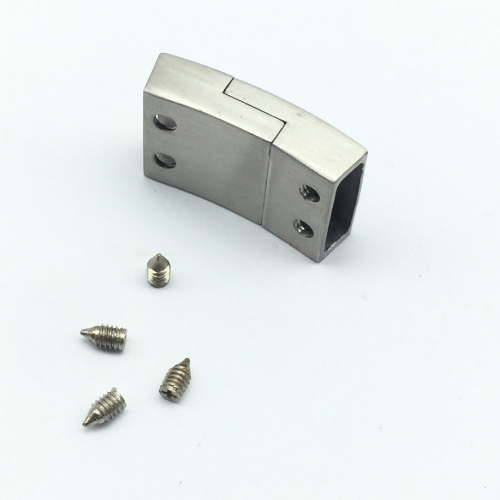 Замок для плоских браслетов 12х4 мм на винтах фото 4