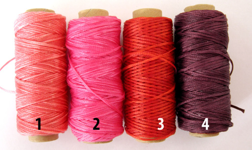 Нить для кожи вощеная 1,8 мм 210D