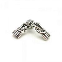 Коннектор 8, 12 мм для плоских браслетов Сталь B39