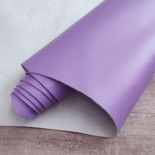 Кожа КРС 1,3-1,5 мм Бергамо Лаванда фото 4