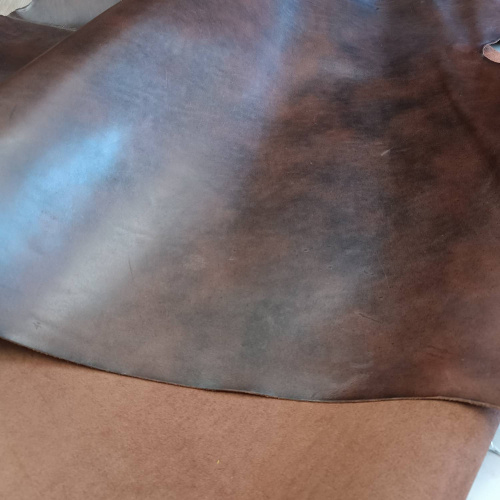 Кожа КРС 1,2 мм Фьюжен Коньяк фото 4