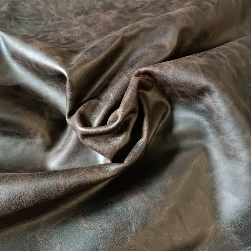 Кожа Крейзи Хорс 1,2-1,4 мм Pluto Тёмно-Коричневый фото 7