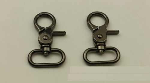 Карабин металлический 20-50 мм с собачкой арт.10235 фото 6