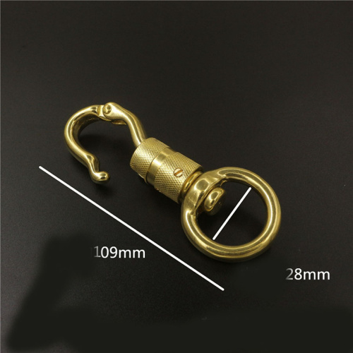 Карабин для поводка Латунь  KRPV-555 - фото товара фото 3