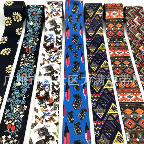 Лента ременная стропа 50 мм Красная спираль  LH0083 - фото товара фото 3