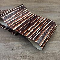 Кожа Питона 0,5 мм Полоски  - купить для кожевенного хобби