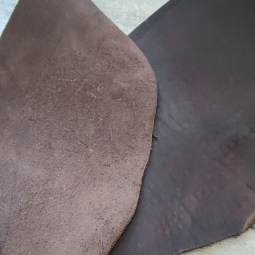 Кожа Пола краст 4,0-4,2 мм Шелл Коричневый фото 7