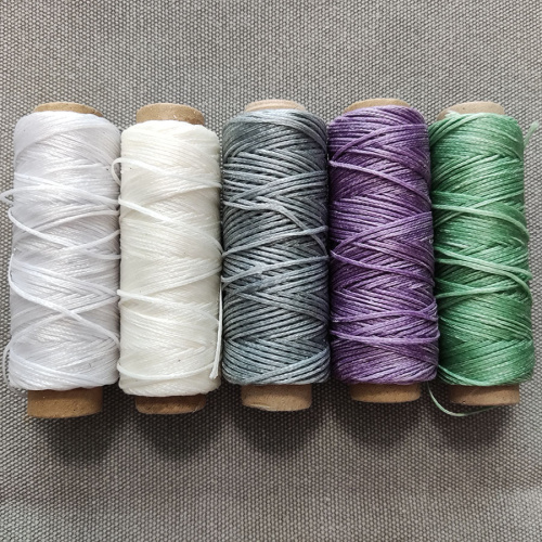 Нить для кожи вощеная 1 мм 150D  фото 4