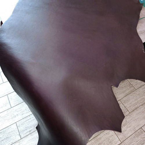 Кожа КРС 1,6-1,8 мм Фьюжен Винный фото 3