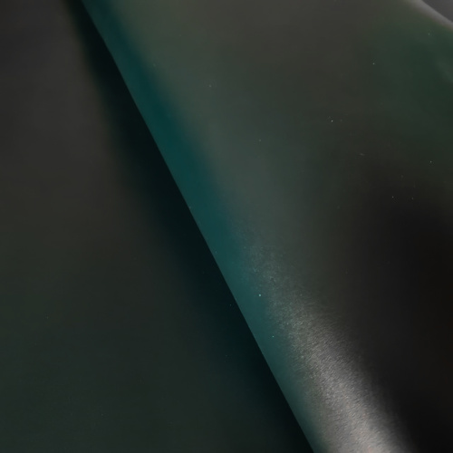 Кожа КРС 1,2-1,4 мм пылевидная с покр. Темно-зеленый фото 4