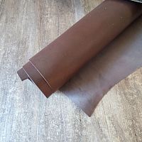 Кожа теленок 1.0-1.2 мм раст. дубл. Шоколад Италия