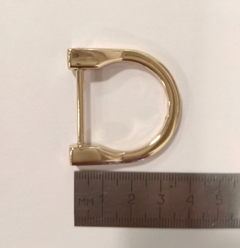 Карабин-подкова металлический КМ-2 фото 3