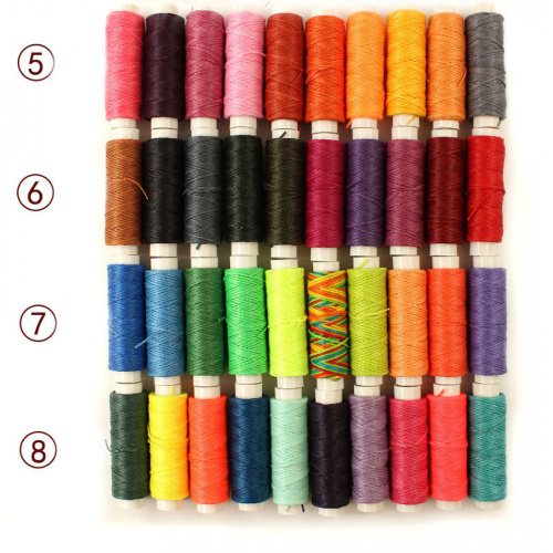 Нить для кожи вощеная 1 мм Galaces Наборы фото 5