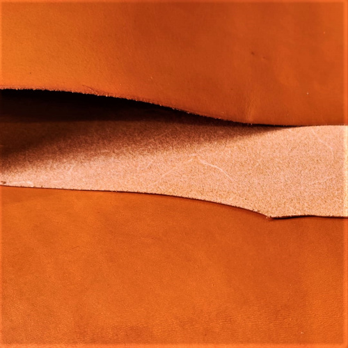 Кожа Пола 1,2 мм растит. дубл. BUTTERO 12 Оранжевый фото 2