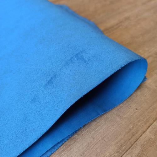 Кожа Вороток краст 1,3-1,5 мм Голубой фото 4