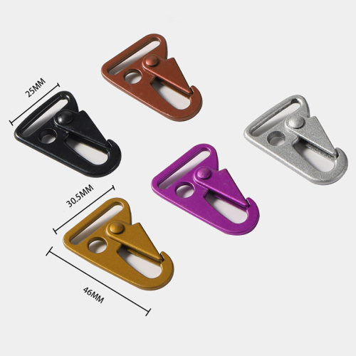 Карабин металлический 25 мм Цветной фото 2