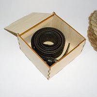 Коробка подарочная для ремня, крышка откидная  - купить для кожевенного хобби
