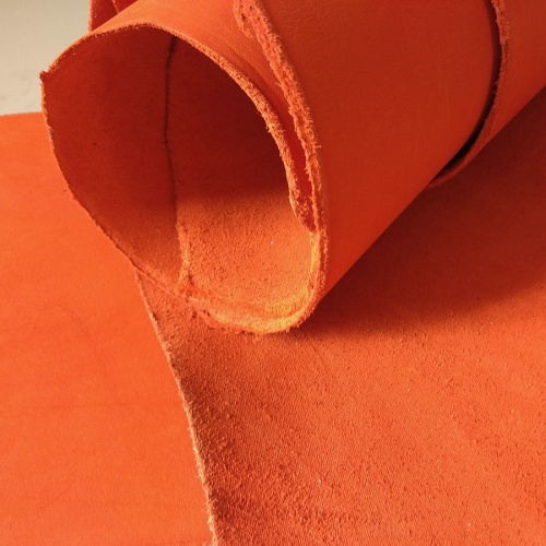 Кожа Пола краст 1,1-1,3 мм Оранжевый