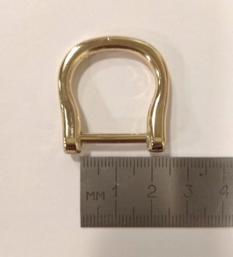 Карабин-подкова металлический КМ-2 фото 9