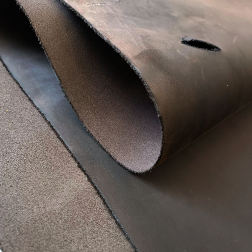 Кожа Крейзи Хорс Dark 1,4-1,6 мм Коричневый фото 4