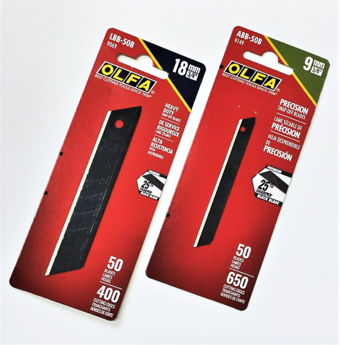 Сменное лезвие OLFA BLACK MAX для выдвижного резака 18 мм  OLFA OL-LBB - фото товара фото 6
