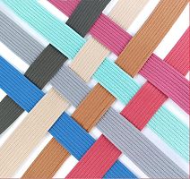 Лента ременная стропа 38 мм толщ. 2 мм &quot;Лапша&quot; хлопок