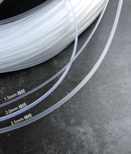 Уплотнитель-жилка (шнек) для ручек и кантов пластик фото 2