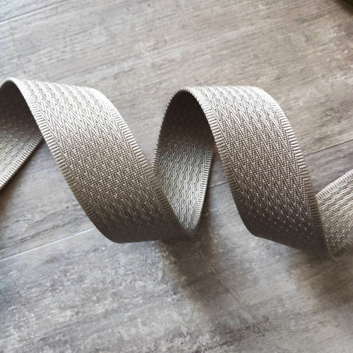 Лента ременная 38 мм/2 мм Елочка пэ фото 7