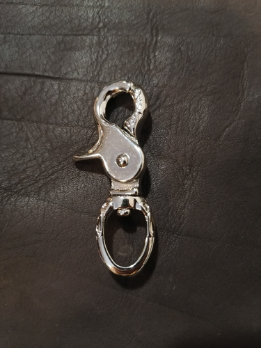 Карабин 12-20 мм Латунь с покрытием, арт. 1445 фото 5