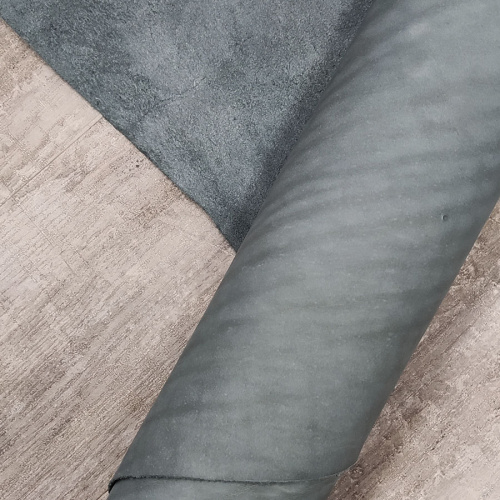 Кожа Вороток краст 1,3-1,5 мм Серый фото 2