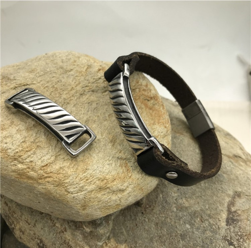 Коннектор 10х4 мм для плоских браслетов Канат Сталь | Галерея фото | Pava.pro Коннектор 10х4 мм для плоских браслетов Канат Сталь BR-KZ45 - фото товара