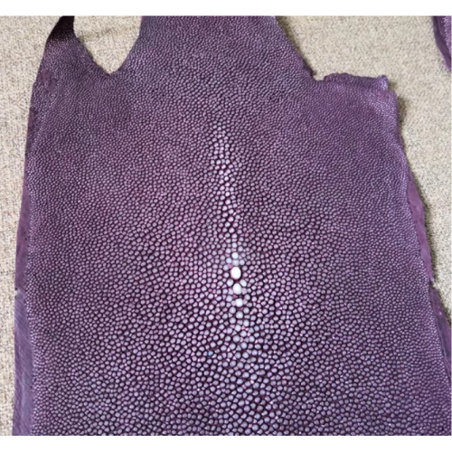 Кожа ската натуральная 10х30 см шлифованная фото 2