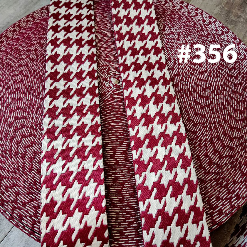 Лента ременная стропа 50 мм Жаккард Гусиная лапка фото 6