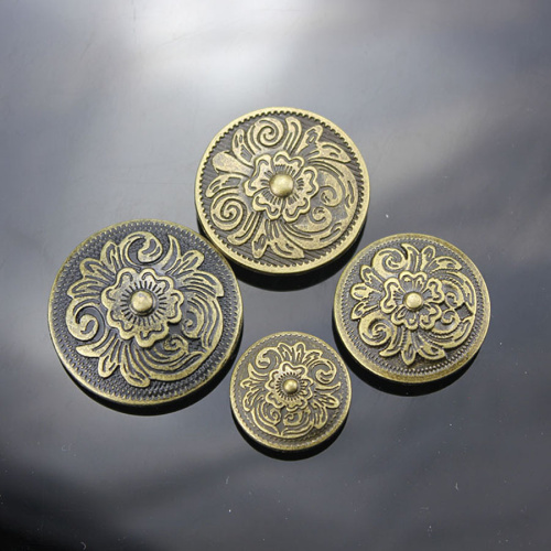 Кончо для кожаных изделий 30 мм Цветок бронза | Галерея фото | Pava.pro фото 2 Кончо для кожаных изделий 30 мм Цветок бронза KM 11093 - фото товара фото 2