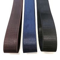 Лента ременная 38 мм Блестящая пэ