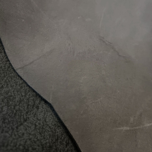 Кожа Крейзи Хорс 1,3-1,5 мм OIL Черный  фото 3