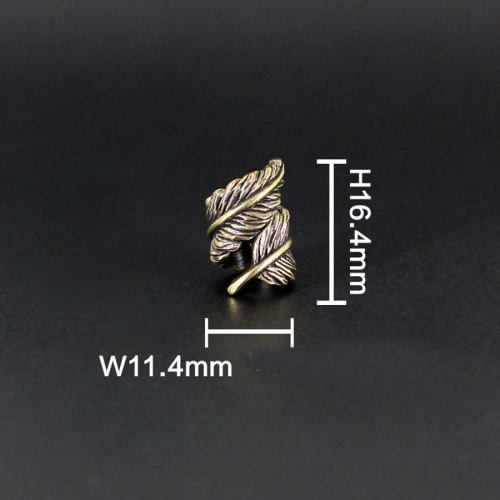 Бусина 6 мм латунная антик Скрученное перо | Галерея фото | Pava.pro Бусина 6 мм латунная антик Скрученное перо BR-B90 - фото товара