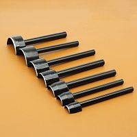 Набор торцевателей для ремней U-образные 15-45 мм черные  - купить для кожевенного хобби