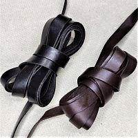 Шнур кожаный плоский 10х1 мм